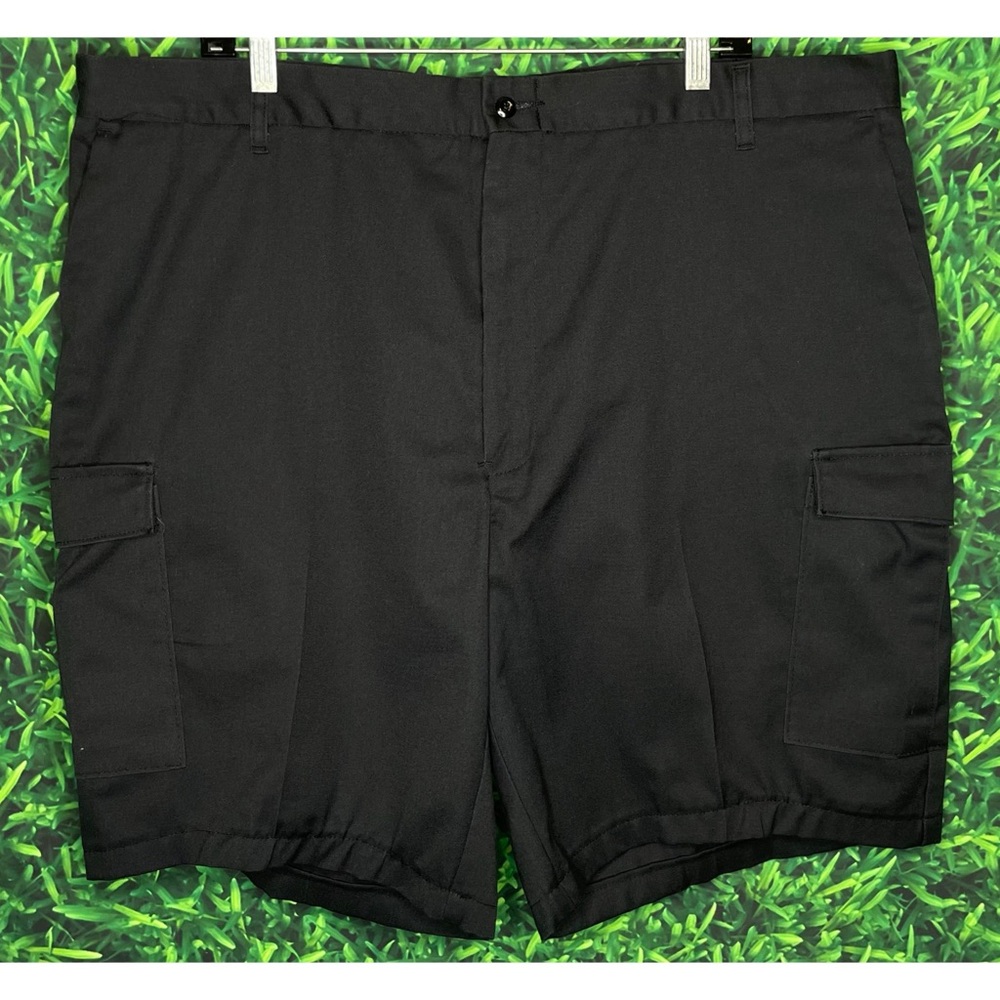 Delta Airlines Cintas Uniform Employee Navy Blue Work Cargo Shorts Size 42